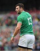 7 September 2019; Robbie Henshaw of Ireland during the Guinness Summer Series match between Ireland and Wales at the Aviva Stadium in Dublin. Photo by Ramsey Cardy/Sportsfile
