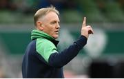 7 September 2019; Ireland head coach Joe Schmidt ahead of the Guinness Summer Series match between Ireland and Wales at the Aviva Stadium in Dublin. Photo by Ramsey Cardy/Sportsfile