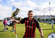 7 September 2019; Stefan Balog of Bohemians celebrates following the Megazyme Amputee Football League Cup Finals at Carlisle Grounds in Bray, Co Wicklow. Photo by Stephen McCarthy/Sportsfile