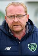 7 September 2019; Colm Young, FAI Senior Council Representative for Football For All, during the Megazyme Amputee Football League Cup Finals at Carlisle Grounds in Bray, Co Wicklow. Photo by Stephen McCarthy/Sportsfile