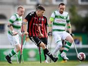 7 September 2019; Neil Hoey of Bohemians during the Megazyme Amputee Football League Cup Finals at Carlisle Grounds in Bray, Co Wicklow. Photo by Stephen McCarthy/Sportsfile