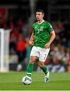 5 September 2019; Enda Stevens of Republic of Ireland during the UEFA EURO2020 Qualifier Group D match between Republic of Ireland and Switzerland at Aviva Stadium, Lansdowne Road in Dublin. Photo by Seb Daly/Sportsfile