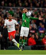 5 September 2019; David McGoldrick of Republic of Ireland during the UEFA EURO2020 Qualifier Group D match between Republic of Ireland and Switzerland at Aviva Stadium, Lansdowne Road in Dublin. Photo by Seb Daly/Sportsfile