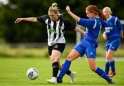 8 September 2019; Katrina Moore of Whitehall Rangers in action against Emma Cosgrave of Manulla FC during the FAI Women’s Intermediate Shield Final match between Manulla FC and Whitehall Rangers at Mullingar Athletic FC in Mullingar, Co. Westmeath. Photo by Seb Daly/Sportsfile