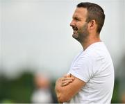 8 September 2019; Manulla manager David McDonnell during the FAI Women’s Intermediate Shield Final match between Manulla FC and Whitehall Rangers at Mullingar Athletic FC in Mullingar, Co. Westmeath. Photo by Seb Daly/Sportsfile