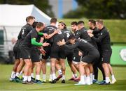 8 September 2019; Republic of Ireland players during a Republic of Ireland Squad Training session at FAI National Training Centre in Abbotstown, Dublin. Photo by Stephen McCarthy/Sportsfile