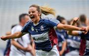 8 September 2019; Amy Cully of Westmeath celebrates following the Liberty Insurance All-Ireland Intermediate Camogie Championship Final match between Galway and Westmeath at Croke Park in Dublin. Photo by Ramsey Cardy/Sportsfile