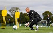 8 September 2019; Darren Randolph during a Republic of Ireland training session at the FAI National Training Centre in Abbotstown, Dublin. Photo by Stephen McCarthy/Sportsfile