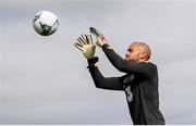 8 September 2019; Darren Randolph during a Republic of Ireland training session at the FAI National Training Centre in Abbotstown, Dublin. Photo by Stephen McCarthy/Sportsfile