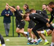 8 September 2019; Seamus Coleman during a Republic of Ireland training session at the FAI National Training Centre in Abbotstown, Dublin. Photo by Stephen McCarthy/Sportsfile