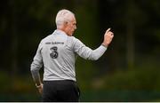 8 September 2019; Republic of Ireland manager Mick McCarthy during a training session at the FAI National Training Centre in Abbotstown, Dublin. Photo by Stephen McCarthy/Sportsfile