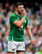 7 September 2019; Robbie Henshaw of Ireland during the Guinness Summer Series match between Ireland and Wales at Aviva Stadium in Dublin. Photo by Brendan Moran/Sportsfile