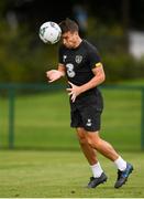 8 September 2019; Seamus Coleman during a Republic of Ireland training session at the FAI National Training Centre in Abbotstown, Dublin. Photo by Stephen McCarthy/Sportsfile