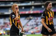8 September 2019; Collette Dormer, left, and Áine Phelan of Kilkenny dejected following the Liberty Insurance All-Ireland Senior Camogie Championship Final match between Galway and Kilkenny at Croke Park in Dublin. Photo by Ramsey Cardy/Sportsfile