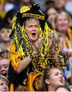 8 September 2019; A Kilkenny supporter during the Liberty Insurance All-Ireland Senior Camogie Championship Final match between Galway and Kilkenny at Croke Park in Dublin. Photo by Ramsey Cardy/Sportsfile