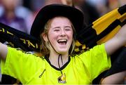 8 September 2019; A Kilkenny supporter during the Liberty Insurance All-Ireland Senior Camogie Championship Final match between Galway and Kilkenny at Croke Park in Dublin. Photo by Ramsey Cardy/Sportsfile