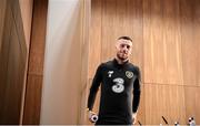 9 September 2019; Jack Byrne during a Republic of Ireland press conference at the FAI National Training Centre in Abbotstown, Dublin. Photo by Stephen McCarthy/Sportsfile