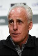 9 September 2019; Republic of Ireland manager Mick McCarthy during a press conference at the FAI National Training Centre in Abbotstown, Dublin. Photo by Stephen McCarthy/Sportsfile