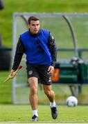9 September 2019; Seamus Coleman during a Republic of Ireland training session at the FAI National Training Centre in Abbotstown, Dublin. Photo by Stephen McCarthy/Sportsfile