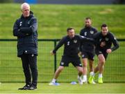 9 September 2019; Republic of Ireland manager Mick McCarthy during a training session at the FAI National Training Centre in Abbotstown, Dublin. Photo by Stephen McCarthy/Sportsfile