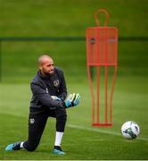 9 September 2019; Darren Randolph during a Republic of Ireland training session at the FAI National Training Centre in Abbotstown, Dublin. Photo by Stephen McCarthy/Sportsfile