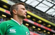 7 September 2019; Jack Carty of Ireland walks out prior to during the Guinness Summer Series match between Ireland and Wales at Aviva Stadium in Dublin. Photo by Brendan Moran/Sportsfile