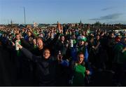 9 September 2019; Northern Ireland supporters ahead of the UEFA EURO2020 Qualifier Group C match between Northern Ireland and Germany at the National Stadium at Windsor Park in Belfast. Photo by Ramsey Cardy/Sportsfile