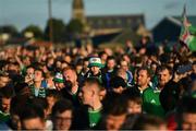 9 September 2019; Northern Ireland supporters ahead of the UEFA EURO2020 Qualifier Group C match between Northern Ireland and Germany at the National Stadium at Windsor Park in Belfast. Photo by Ramsey Cardy/Sportsfile