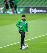9 September 2019; Head coach Krasimir Balakov during a Bulgaria Squad Training session at Aviva Stadium in Dublin. Photo by Piaras Ó Mídheach/Sportsfile