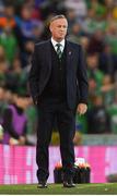 9 September 2019; Northern Ireland manager Michael O'Neill during the UEFA EURO2020 Qualifier Group C match between Northern Ireland and Germany at the National Stadium at Windsor Park in Belfast. Photo by Ramsey Cardy/Sportsfile