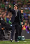 9 September 2019; Germany manager Joachim Löw during the UEFA EURO2020 Qualifier Group C match between Northern Ireland and Germany at the National Stadium at Windsor Park in Belfast. Photo by Ramsey Cardy/Sportsfile