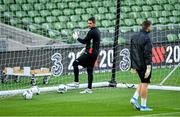 9 September 2019; Hristo Ivanov during a Bulgaria Squad Training session at Aviva Stadium in Dublin. Photo by Piaras Ó Mídheach/Sportsfile