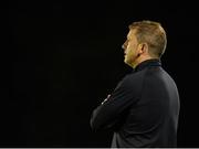 9 September 2019; Dundalk head coach Vinny Perth during the Extra.ie FAI Cup Quarter-Final match between Waterford United and Dundalk at the Waterford Regional Sports Centre in Waterford. Photo by Seb Daly/Sportsfile