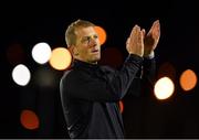 9 September 2019; Dundalk head coach Vinny Perth following the Extra.ie FAI Cup Quarter-Final match between Waterford United and Dundalk at the Waterford Regional Sports Centre in Waterford. Photo by Seb Daly/Sportsfile