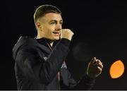 9 September 2019; Daniel Kelly of Dundalk following the Extra.ie FAI Cup Quarter-Final match between Waterford United and Dundalk at the Waterford Regional Sports Centre in Waterford. Photo by Seb Daly/Sportsfile