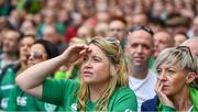 7 September 2019; Ireland supporters during the Guinness Summer Series match between Ireland and Wales at Aviva Stadium in Dublin. Photo by David Fitzgerald/Sportsfile