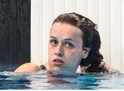 10 September 2019; Amy Marren of Ireland  competes in the heats of the Women's 100m Backstroke S9 during day two of the World Para Swimming Championships 2019 at London Aquatic Centre in London, England. Photo by Tino Henschel/Sportsfile