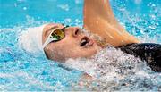 10 September 2019; Ellen Keane of Ireland competes in the heats of the Women's 100m Backstroke S9 during day two of the World Para Swimming Championships 2019 at London Aquatic Centre in London, England. Photo by Tino Henschel/Sportsfile