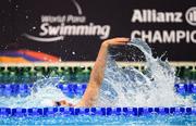 10 September 2019; Ailbhe Kelly of Ireland competes in the heats of the Women’s 100m Backstroke S8 during day two of the World Para Swimming Championships 2019 at London Aquatic Centre in London, England. Photo by Tino Henschel/Sportsfile