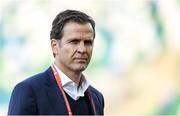 9 September 2019; Germany technical director Oliver Bierhoff during the UEFA EURO2020 Qualifier - Group C match between Northern Ireland and Germany at the National Stadium at Windsor Park in Belfast. Photo by Ramsey Cardy/Sportsfile