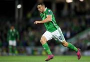 9 September 2019; Conor Washington of Northern Ireland during the UEFA EURO2020 Qualifier - Group C match between Northern Ireland and Germany at the National Stadium at Windsor Park in Belfast. Photo by Ramsey Cardy/Sportsfile