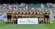 8 September 2019; The Kerry squad before the Liberty Insurance All-Ireland Premier Junior Camogie Championship Final match between Kerry and Limerick at Croke Park in Dublin. Photo by Piaras Ó Mídheach/Sportsfile