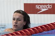 10 September 2019; Amy Marren of Ireland after competing in the final of the Women's 100m Backstroke S9 during day two of the World Para Swimming Championships 2019 at London Aquatic Centre in London, England. Photo by Tino Henschel/Sportsfile