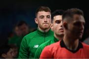10 September 2019; Mark Travers of Republic of Ireland prior to the 3 International Friendly match between Republic of Ireland and Bulgaria at Aviva Stadium, Dublin. Photo by Stephen McCarthy/Sportsfile