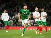 10 September 2019; Alan Browne of Republic of Ireland celebrates after scoring his side's first goal during the 3 International Friendly match between Republic of Ireland and Bulgaria at Aviva Stadium, Dublin. Photo by Stephen McCarthy/Sportsfile