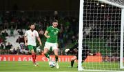 10 September 2019; Alan Browne of Republic of Ireland scores his side's first goal during the 3 International Friendly match between Republic of Ireland and Bulgaria at Aviva Stadium, Dublin. Photo by Stephen McCarthy/Sportsfile