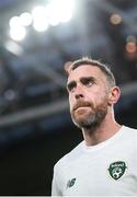 10 September 2019; Richard Keogh of Republic of Ireland prior to the 3 International Friendly match between Republic of Ireland and Bulgaria at Aviva Stadium, Lansdowne Road in Dublin. Photo by Stephen McCarthy/Sportsfile