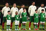 10 September 2019; Mascots prior to the 3 International Friendly match between Republic of Ireland and Bulgaria at Aviva Stadium, Dublin. Photo by Eóin Noonan/Sportsfile