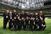10 September 2019; Ballkids prior to the 3 International Friendly match between Republic of Ireland and Bulgaria at Aviva Stadium, Dublin. Photo by Eóin Noonan/Sportsfile