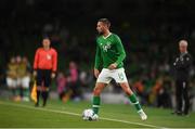 10 September 2019; Conor Hourihane of Republic of Ireland during the 3 International Friendly match between Republic of Ireland and Bulgaria at Aviva Stadium, Dublin. Photo by Eóin Noonan/Sportsfile
